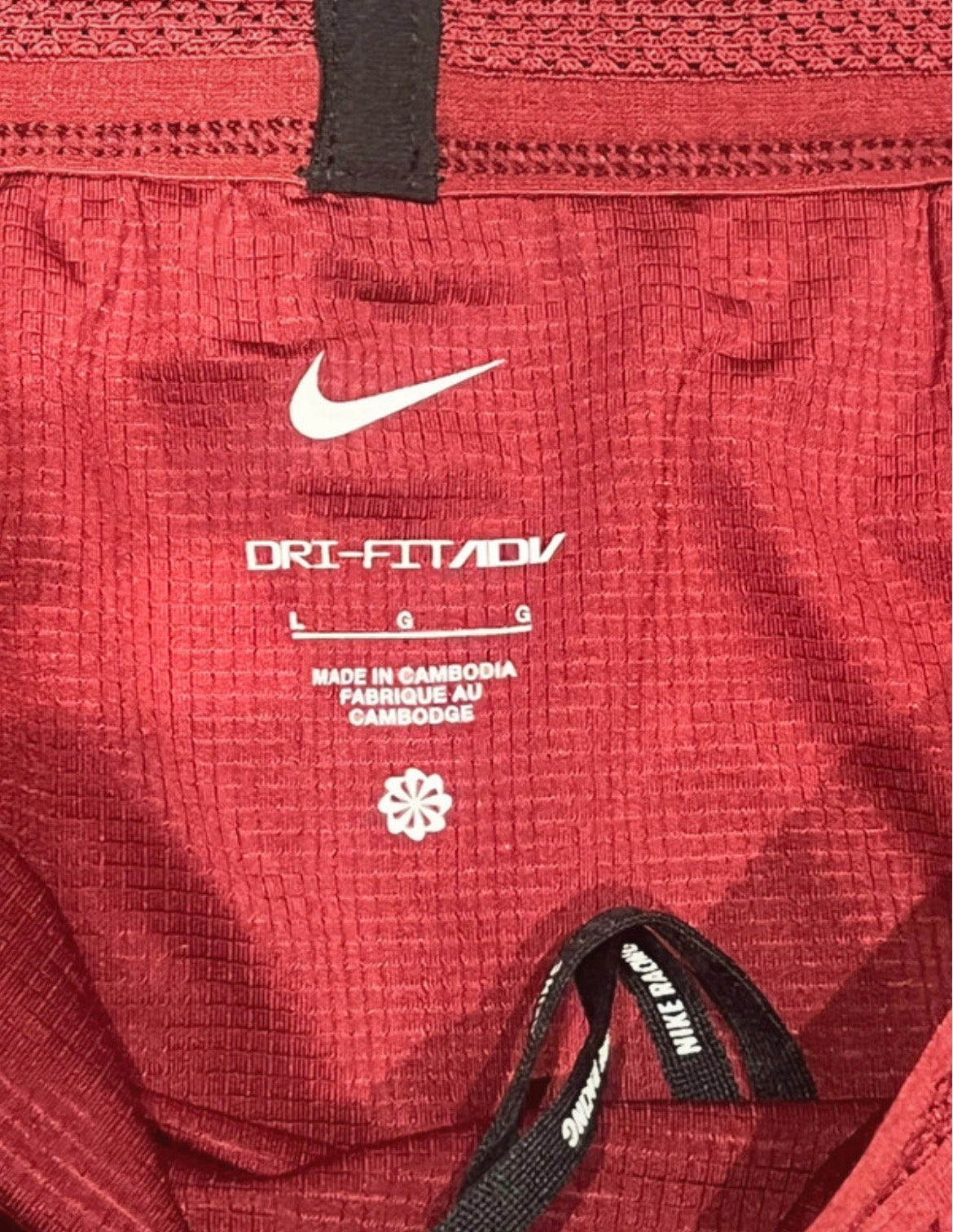 Red Nike Men’s Dri Fit Aeroswift ADV Running Split Shorts