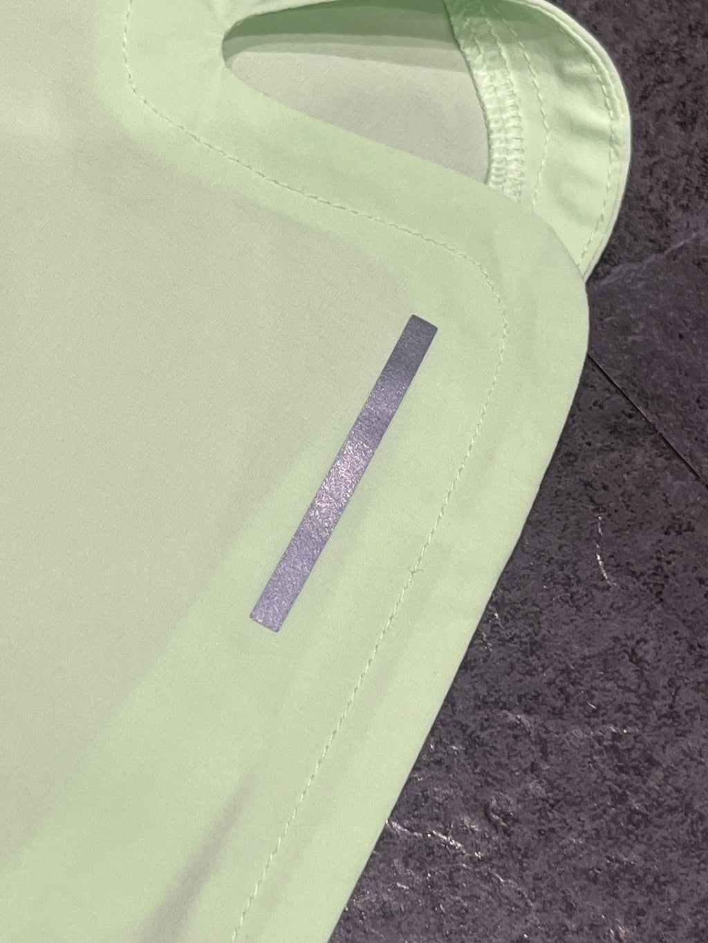 Neon Green Nike Men’s “Second Sunrise” Dri Fit Trail 5” Brief Lined Running Shorts