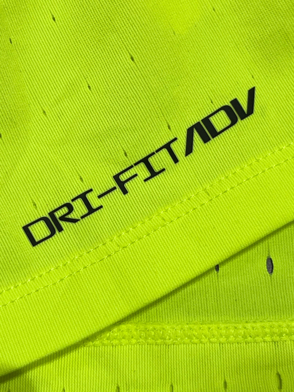 Neon Yellow Nike Men’s Dri Fit ADV Racing Singlet