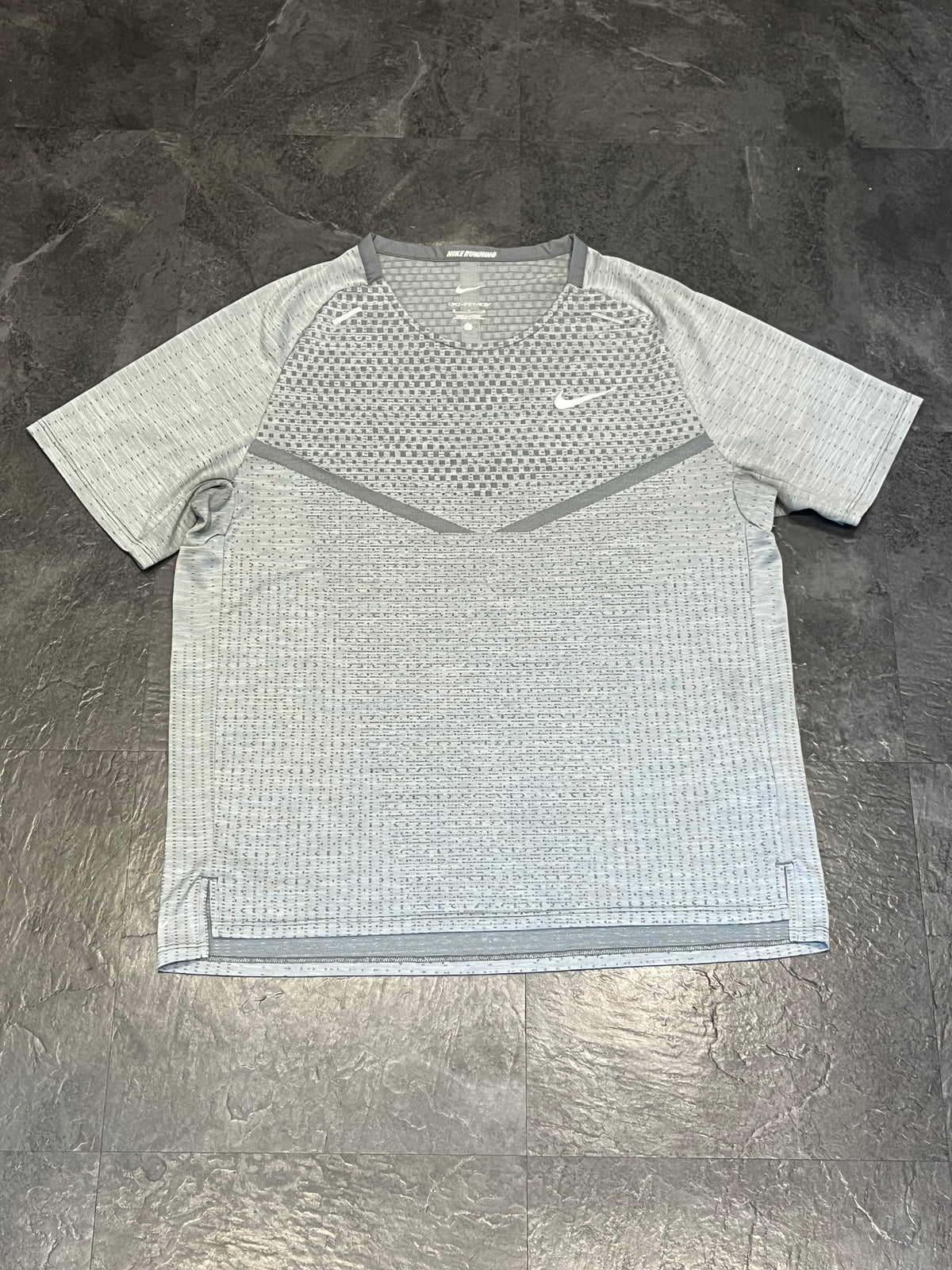 Grey Nike Men’s Dri Fit ADV Running T Shirt