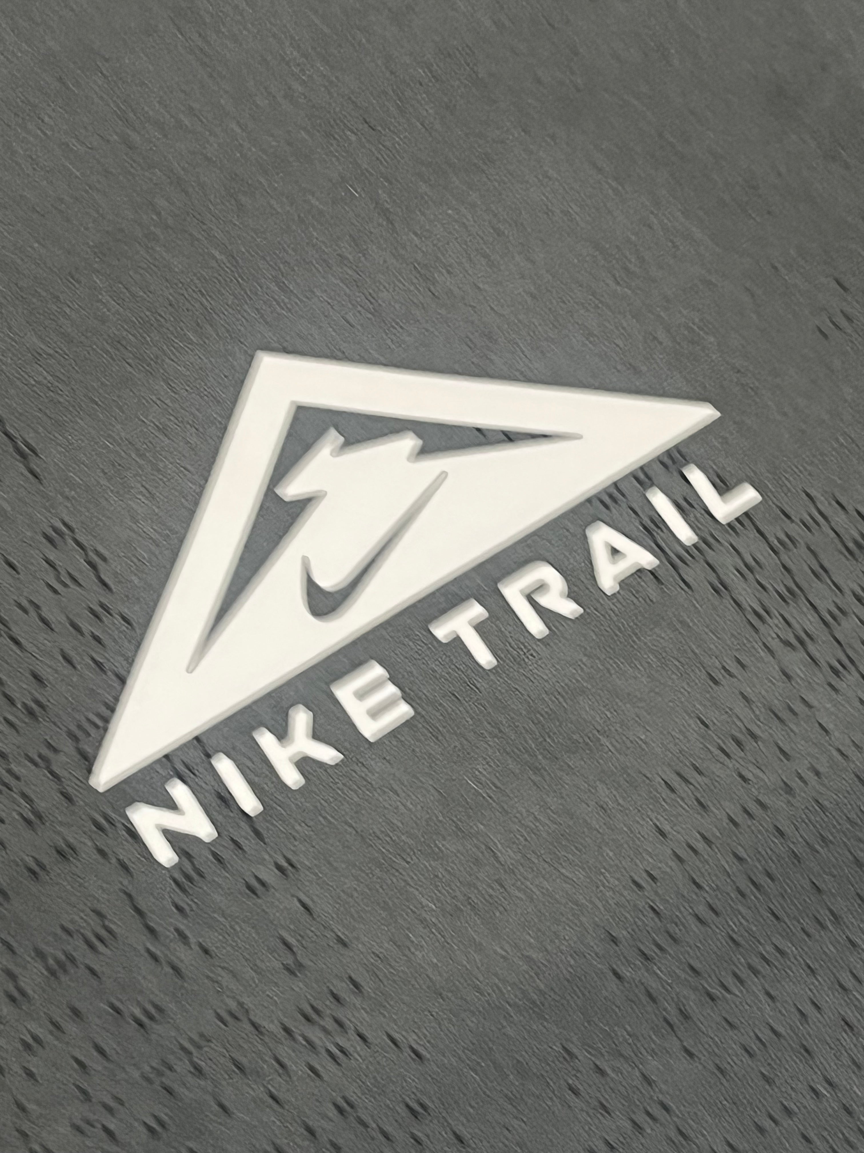 Black & Grey Nike Men’s Dri Fit Rise 365 Trail Running T Shirt