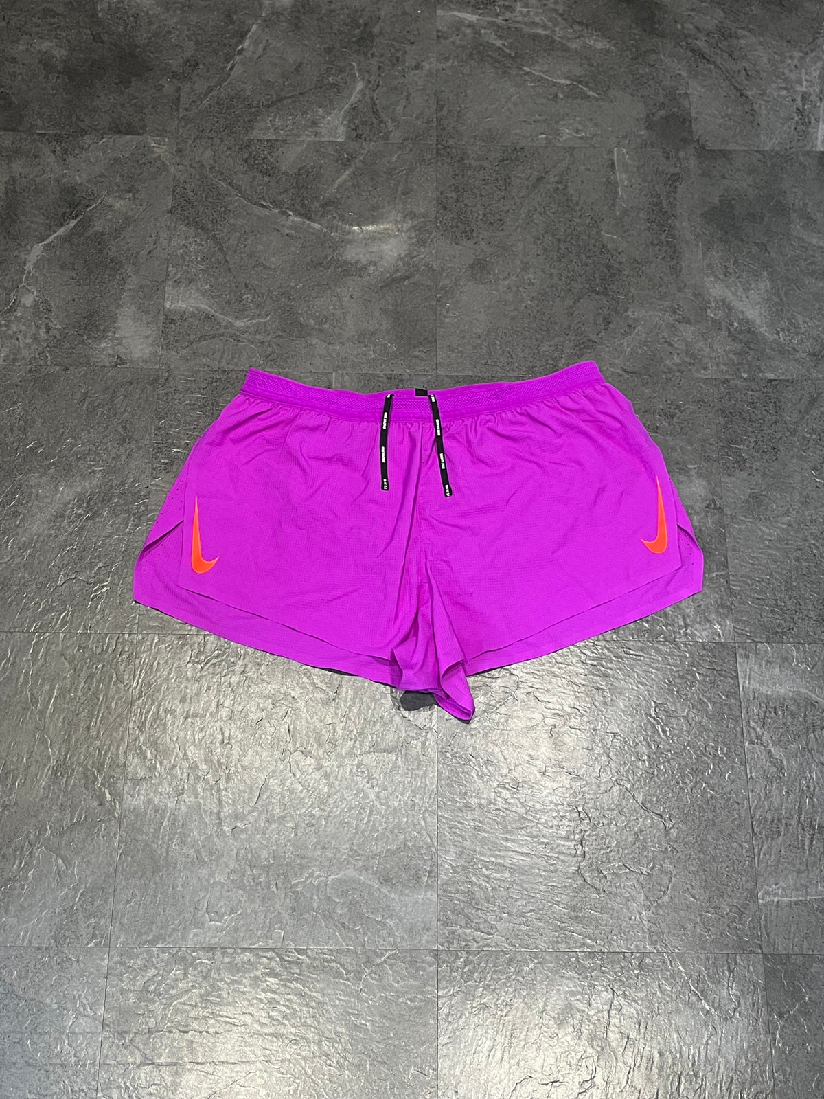 Vivid Purple Nike Men’s Dri Fit ADV Aeroswift 2” Racing Split Shorts