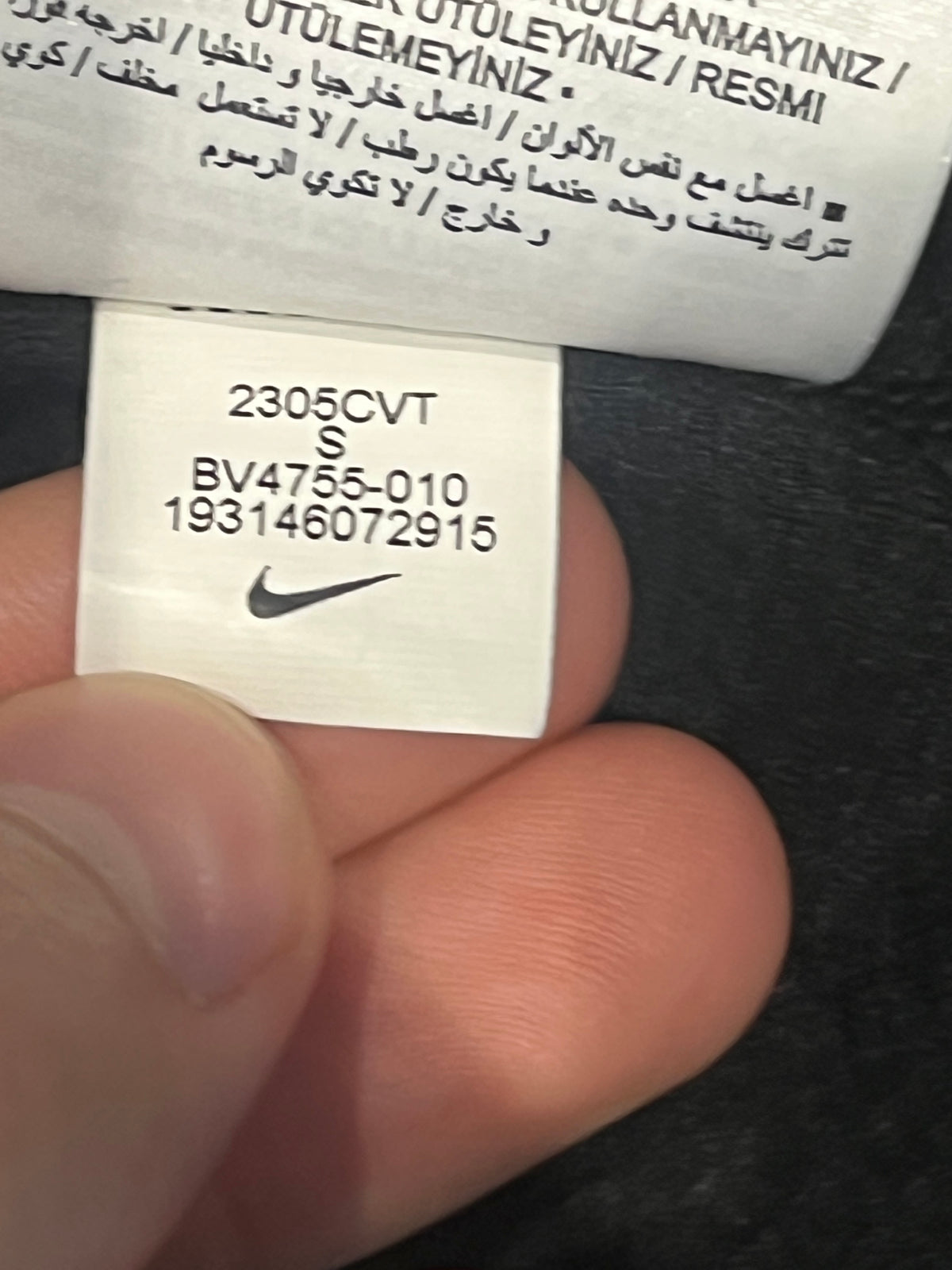 Black Nike Men’s Dri Fit Pacer 1/2 Zip Running Top