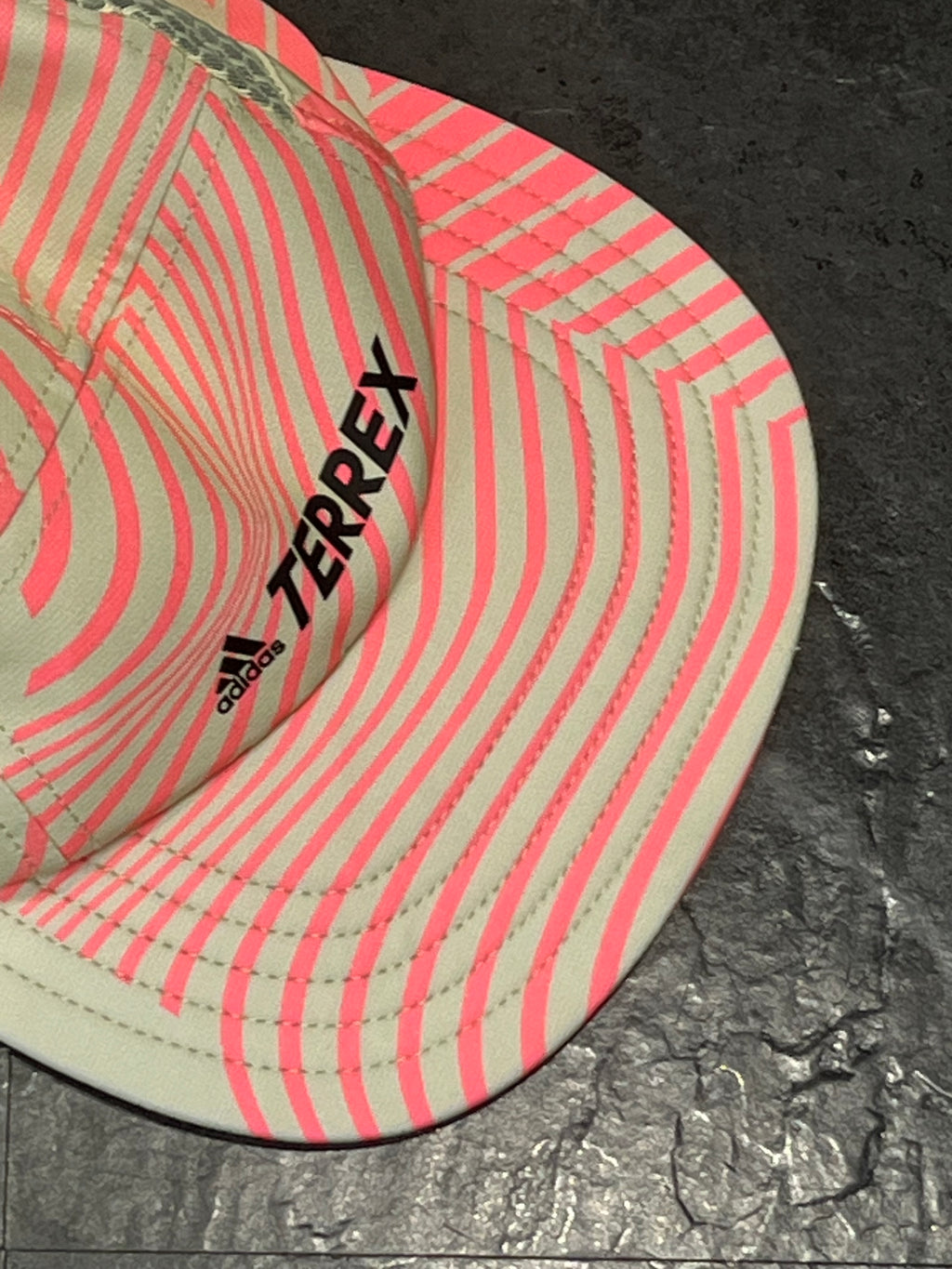 Adidas Terrex 5 Panel Graphic Striped Running Cap - Unisex
