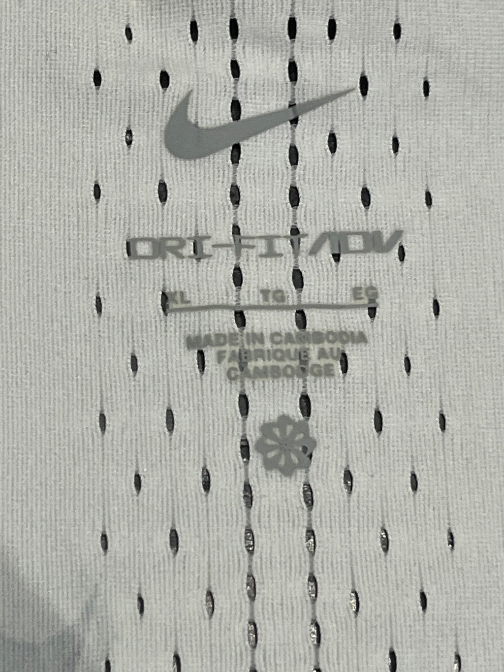 White & Black Nike Dri Fit ADV Aeroswift Racing Singlet