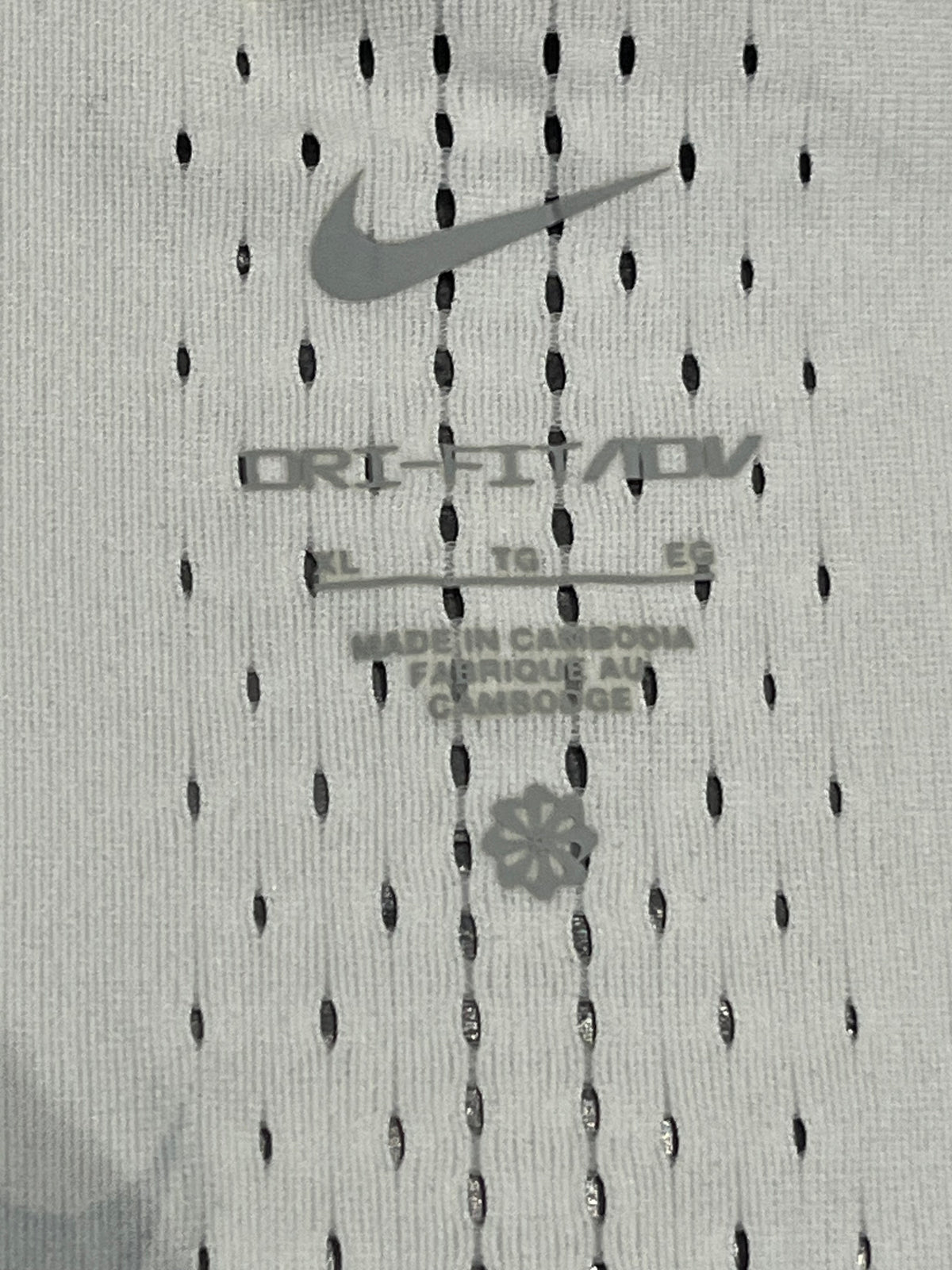 White & Black Nike Dri Fit ADV Aeroswift Racing Singlet