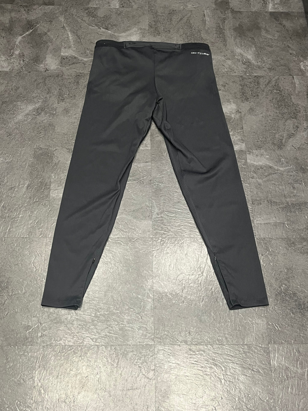 Black & White Nike Men’s Dri Fit ADV Aeroswift Leggings