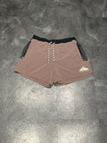 Taupe & Smoke Grey Nike Men’s Dri Fit Trail 5” Brief Lined Shorts