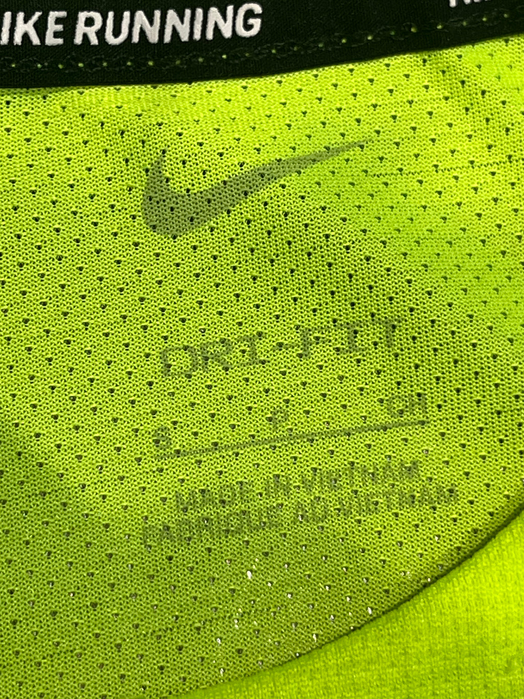 Neon Nike Men’s Dri Fit Miler Long Sleeve Running Top