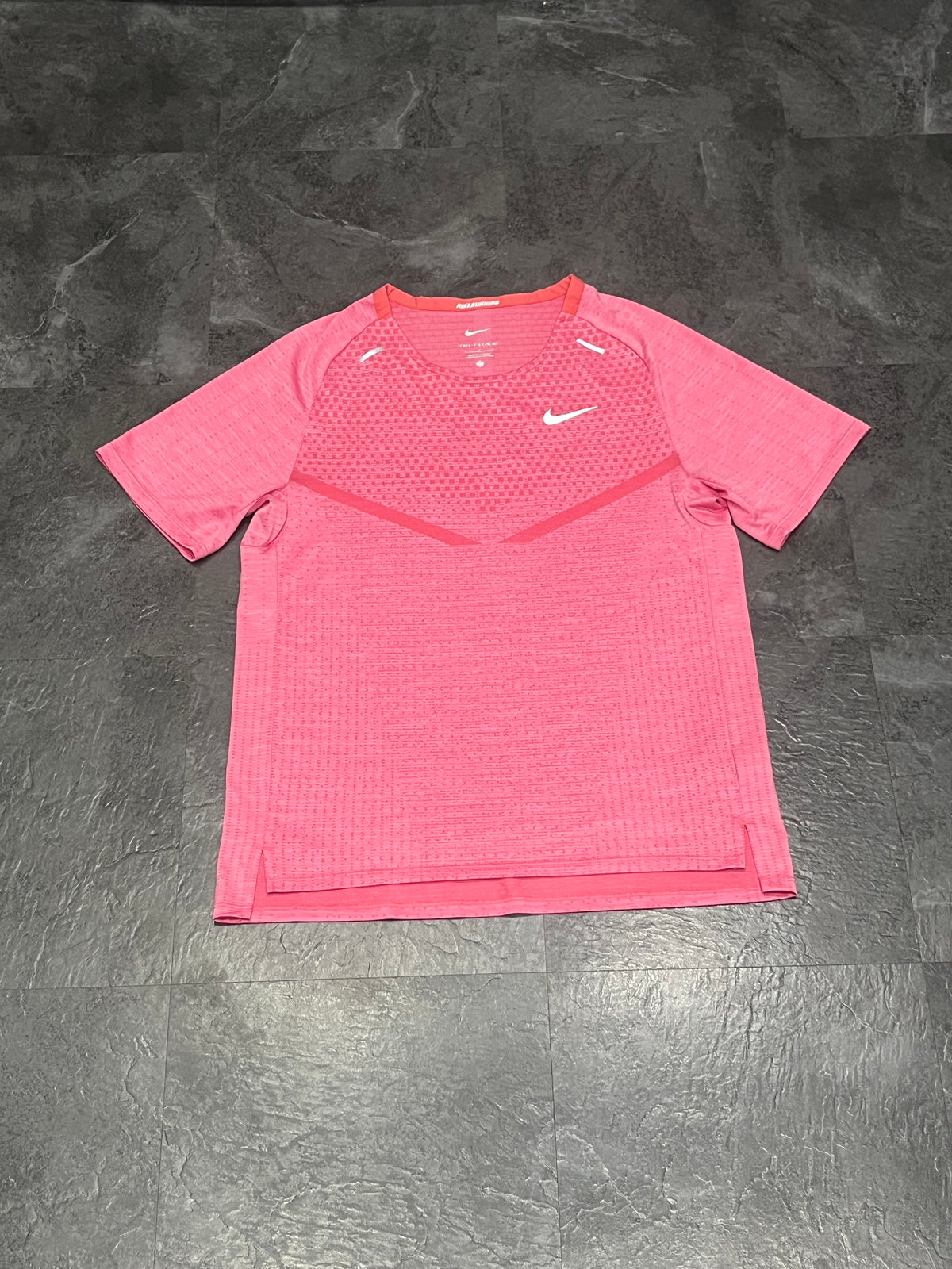 Pink Nike Men’s Dri Fit ADV Running T Shirt