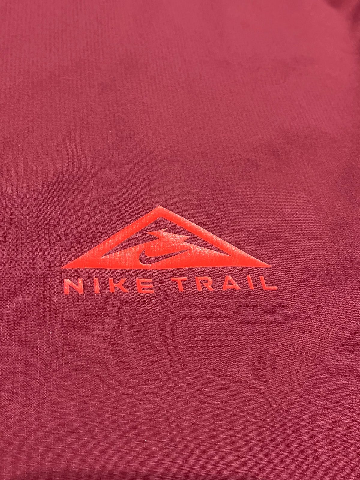 Burgundy Nike Men’s Dri Fit Rise 365 Trail Running T Shirt