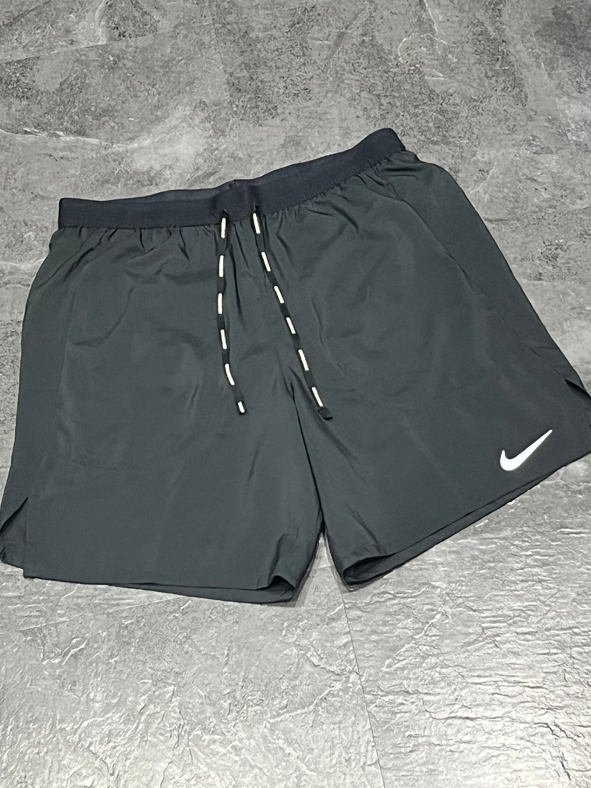 Black Nike Men’s Dri Fit Flex Stride 7” Brief Lined Running Shorts