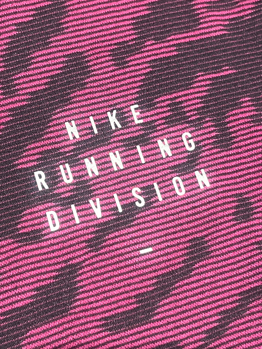 Purple Sangria & Black Nike Mens Dri Fit Running Division T Shirt