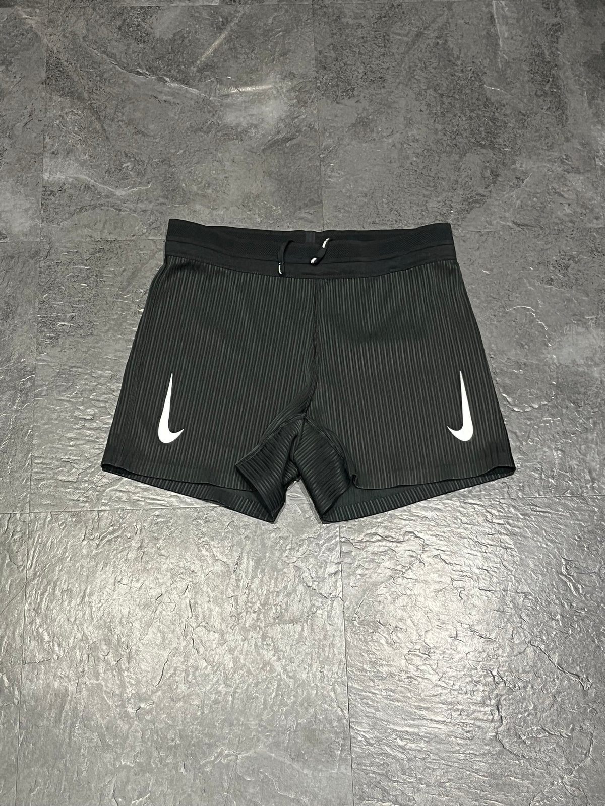 Black Nike Women’s Dri Fit ADV Aeroswift Racing 1/2 Tights