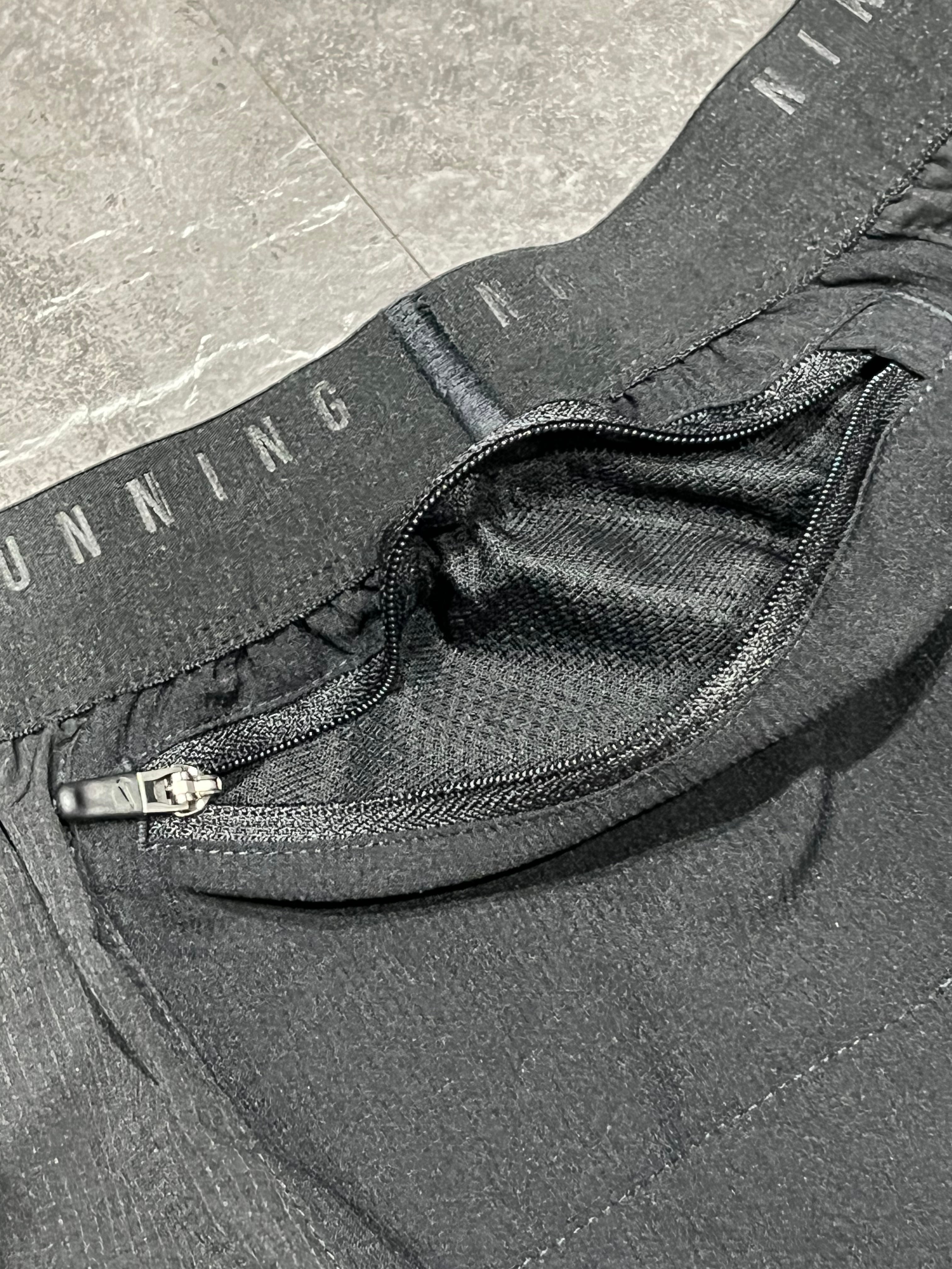 Black Nike Men’s Dri Fit Stride 7” Brief Lined Running Shorts