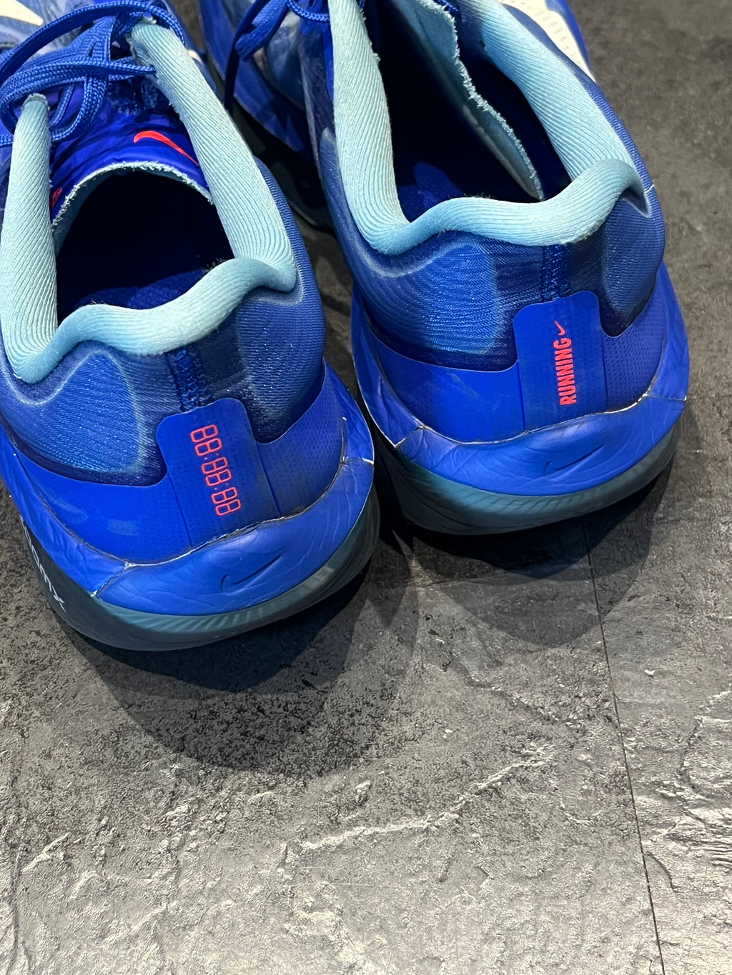 Blue Nike Zoom Fly 6 - Size 8