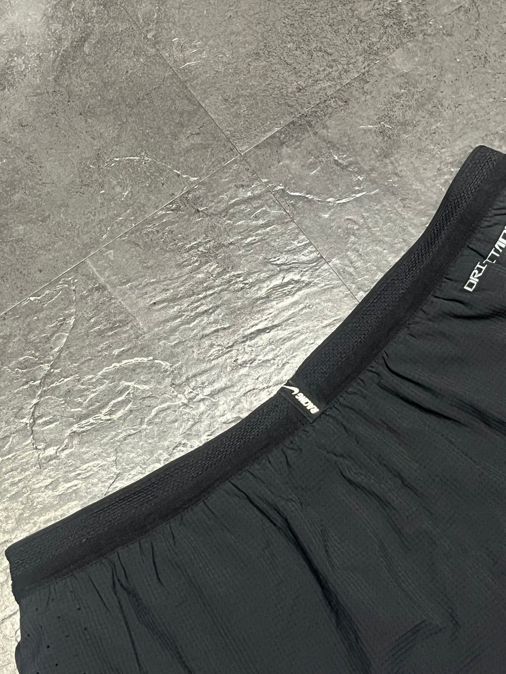 Black Nike Men’s Dri Fit ADV Aeroswift 2” Racing Split Shorts