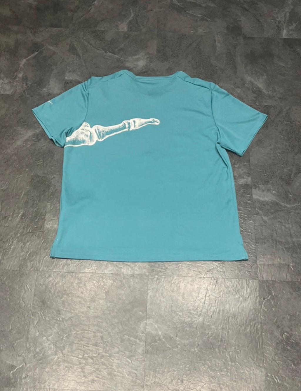 Blue Nike Men’s Dri Fit Running Division Miler “Bone” T Shirt