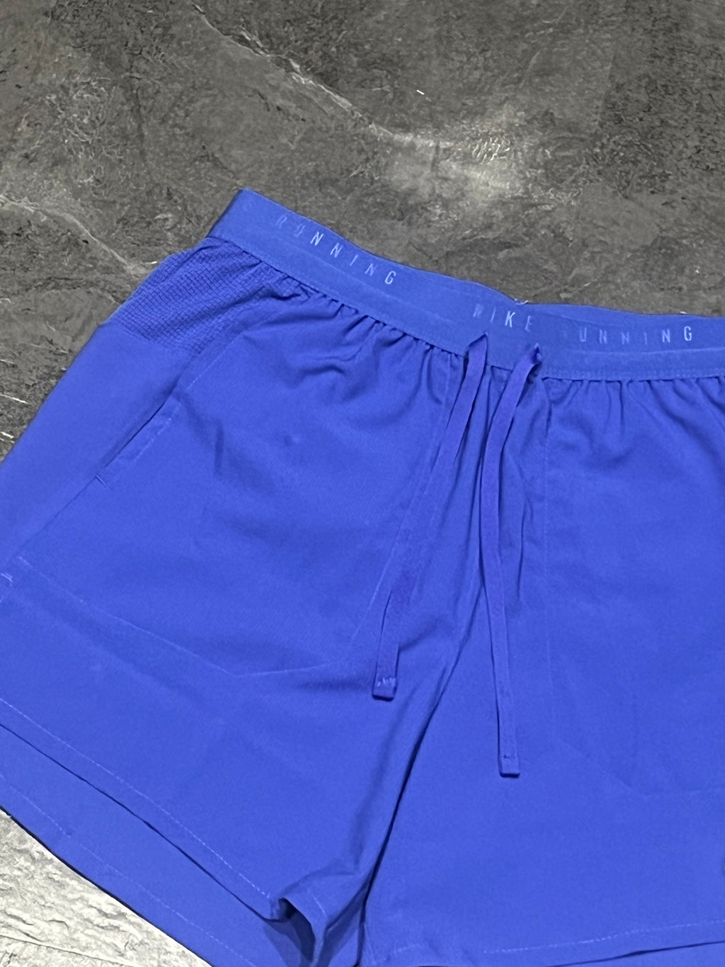 Blue Nike Men’s Dri Fit Stride 5” Brief Lined Running Shorts