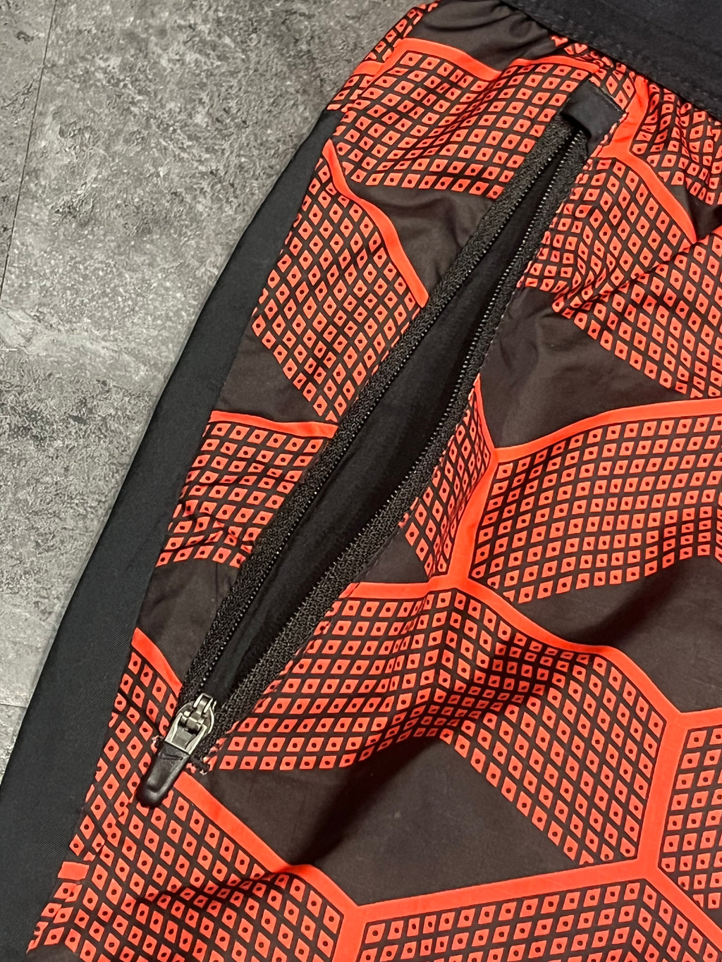 Red & Black Nike Men’s Dri Fit Team Kenya Shield Running Bottoms