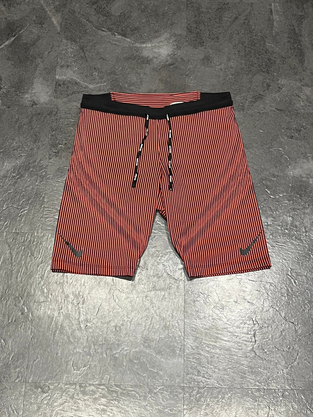 Red Nike Men’s Dri Fit ADV Aeroswift Racing 1/2 Tights
