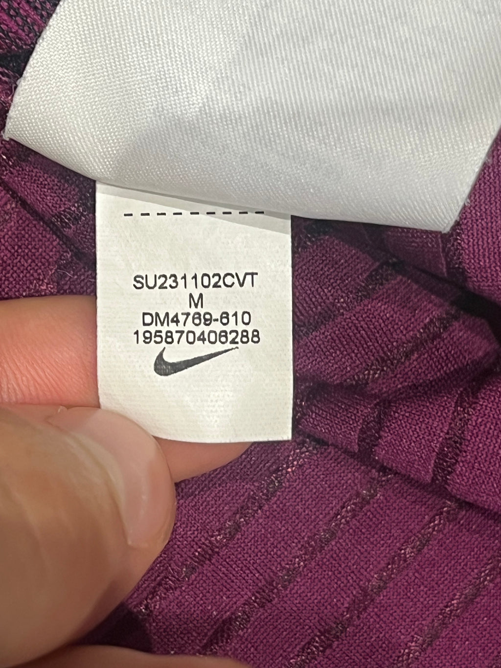 Purple Nike Men’s Dri Fit Rise 365 Running Division T Shirt