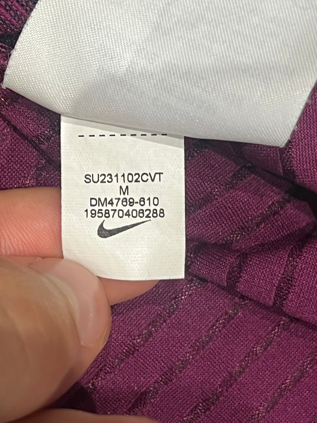 Purple Nike Men’s Dri Fit Rise 365 Running Division T Shirt