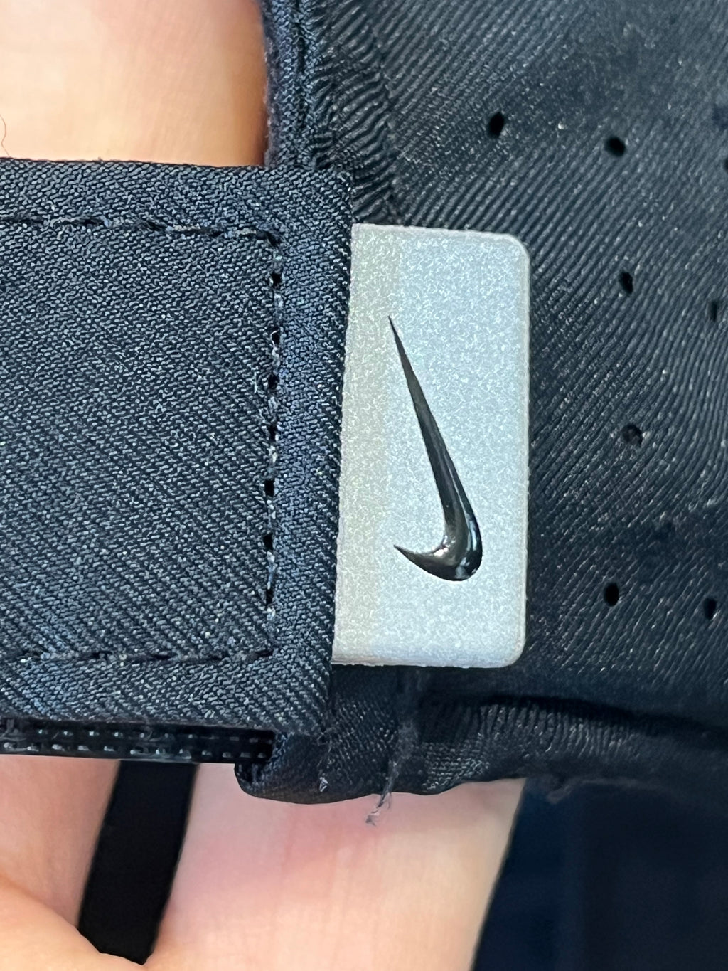 Black Nike Dri Fit Featherlight Running Cap - Unisex