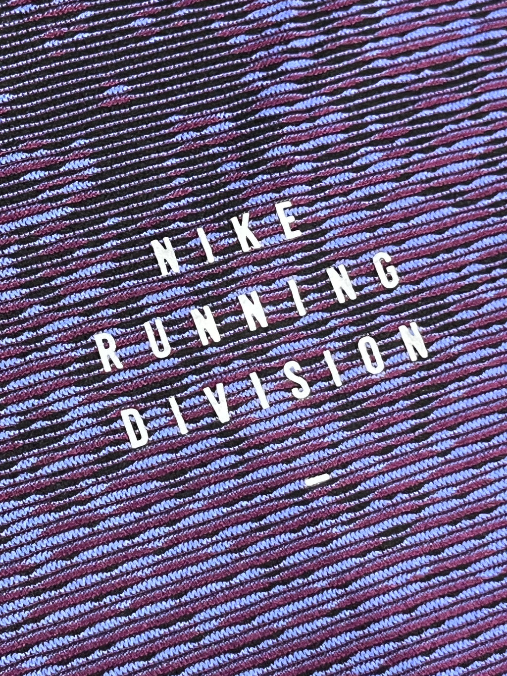 Purple & Black Nike Men’s Dri Fit ADV Running Division T Shirt