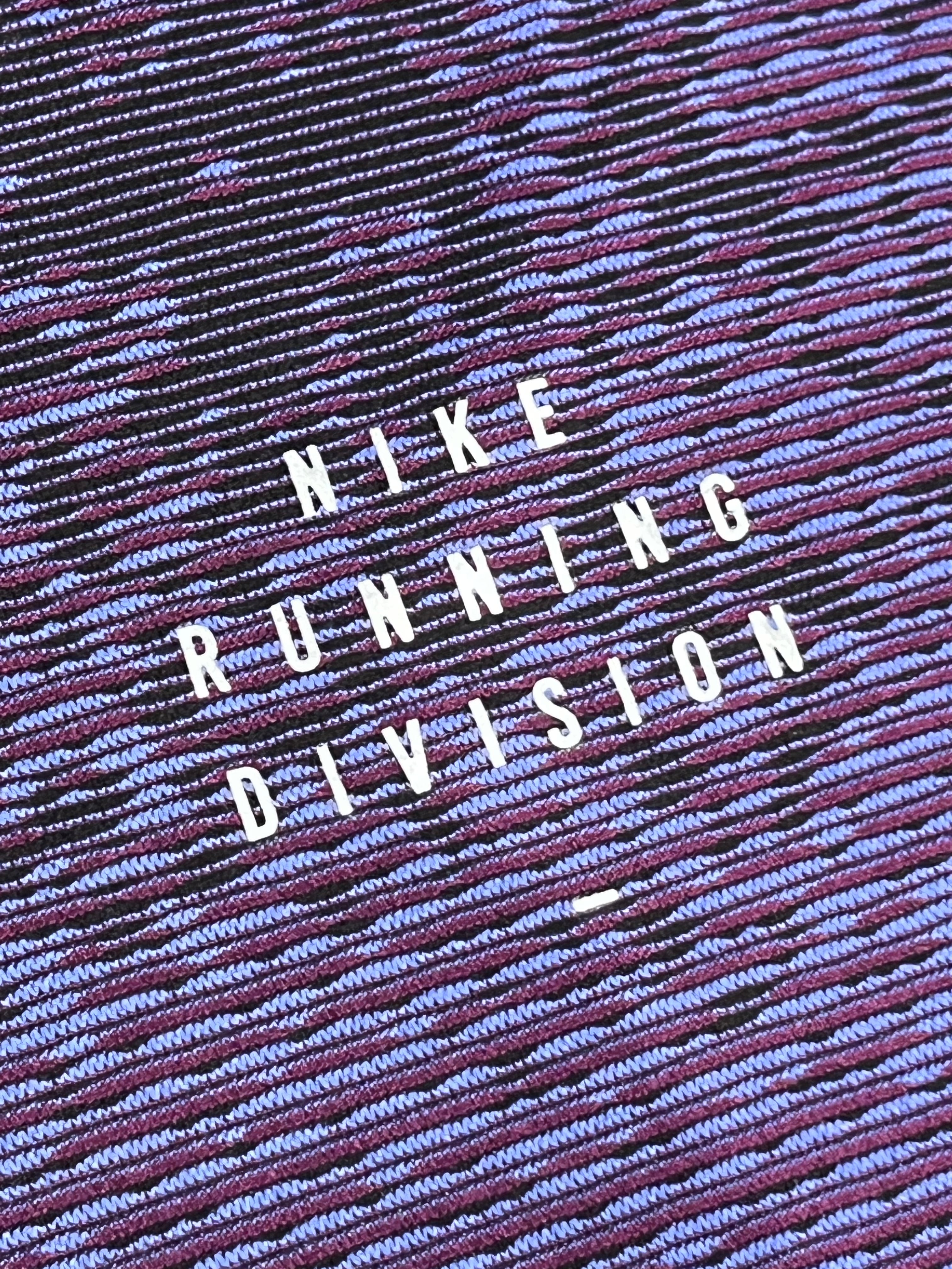 Purple & Black Nike Men’s Dri Fit ADV Running Division T Shirt