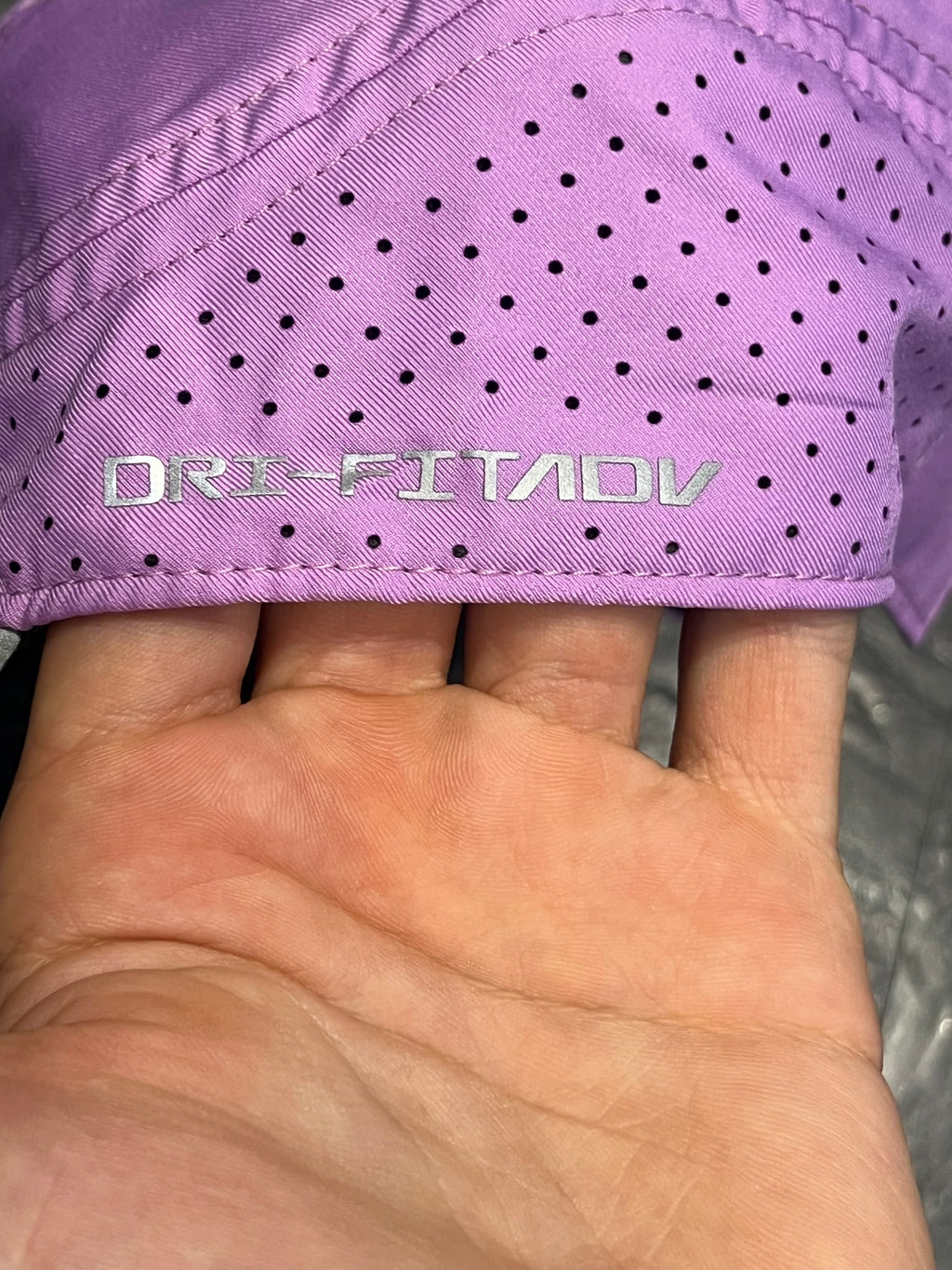 Purple Nike Dri Fit ADV Fly Running Cap - Unisex