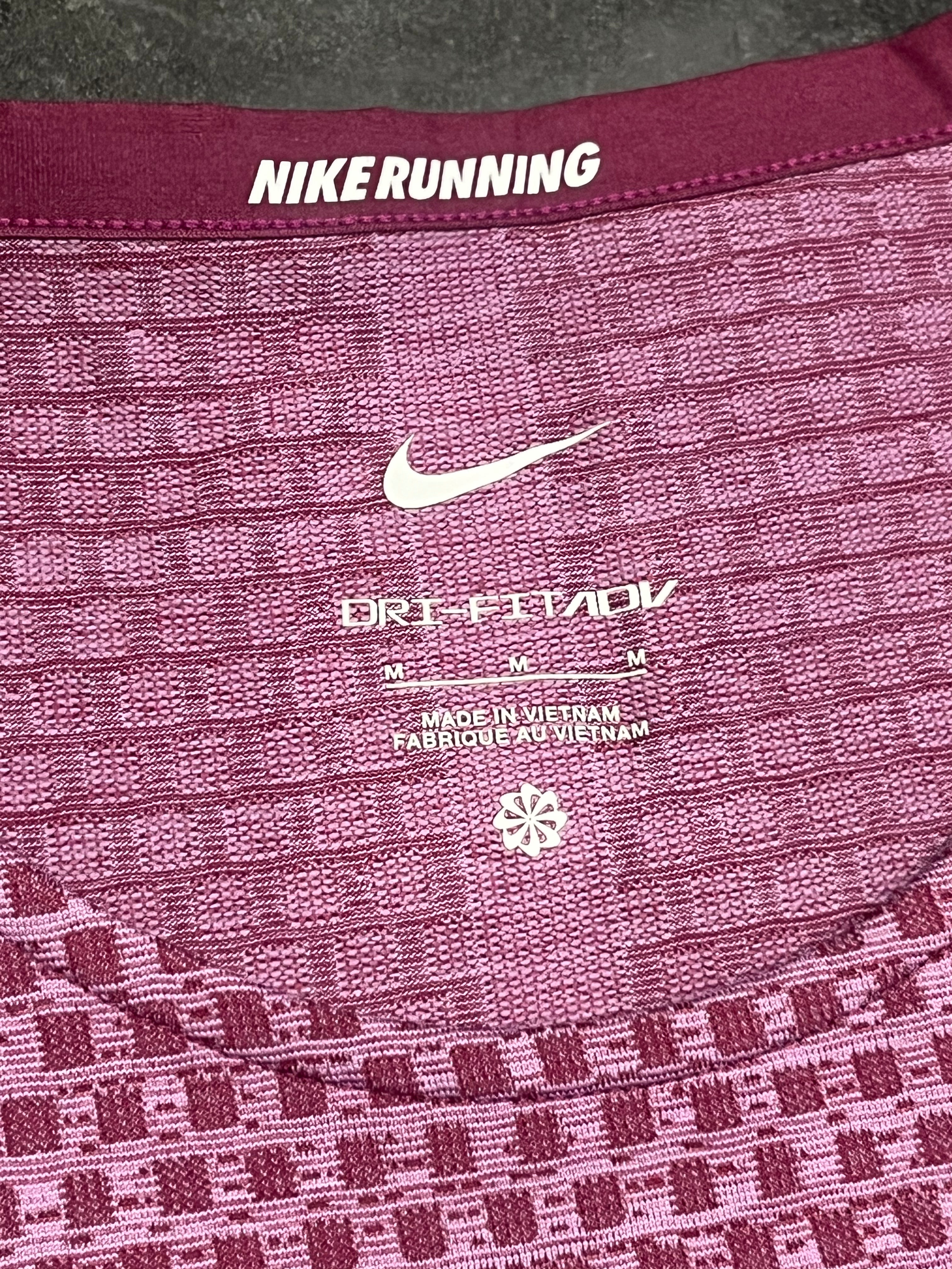 Pink/Purple Nike Men’s Dri Fit ADV Running T Shirt