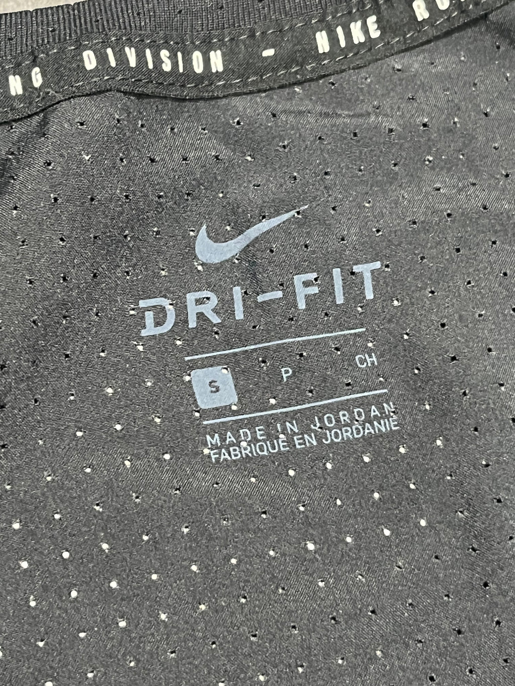 Black Nike Men’s Dri Fit Running Division Singlet