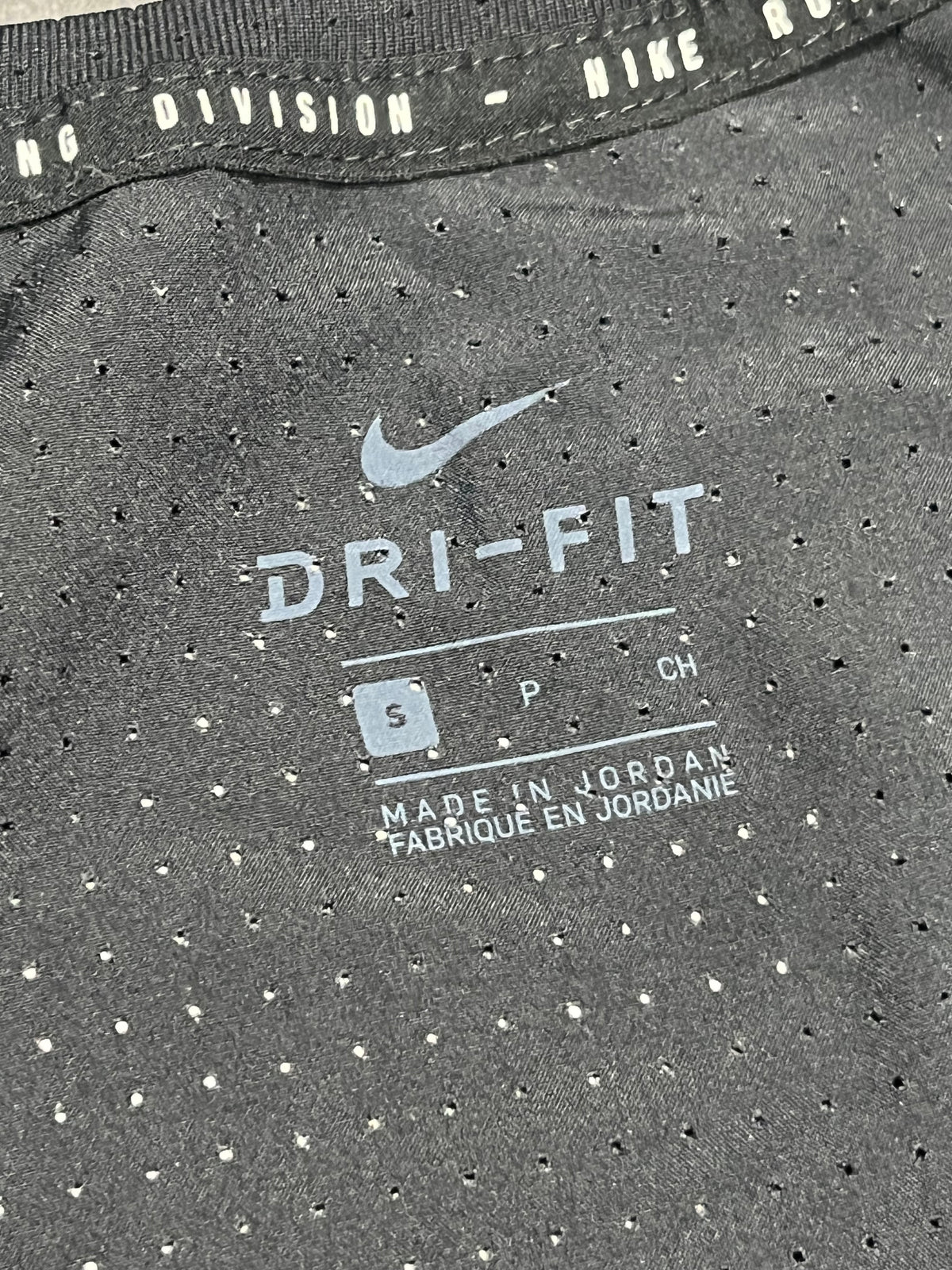Black Nike Men’s Dri Fit Running Division Singlet