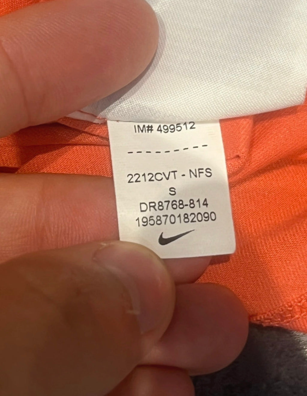 Orange Nike Men’s Dri Fit Rise 365 Running Division T Shirt
