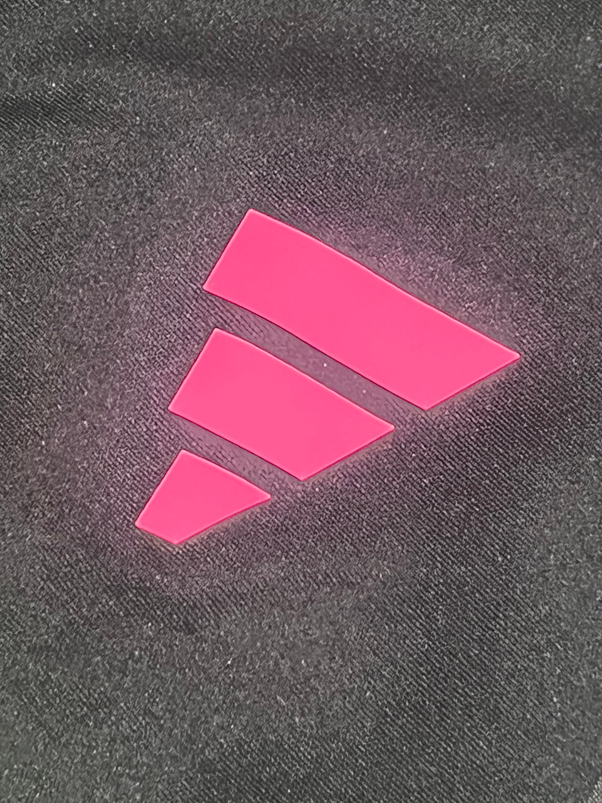 Black & Pink Adidas Adizero Mens Rheon Racing 1/2 Tights
