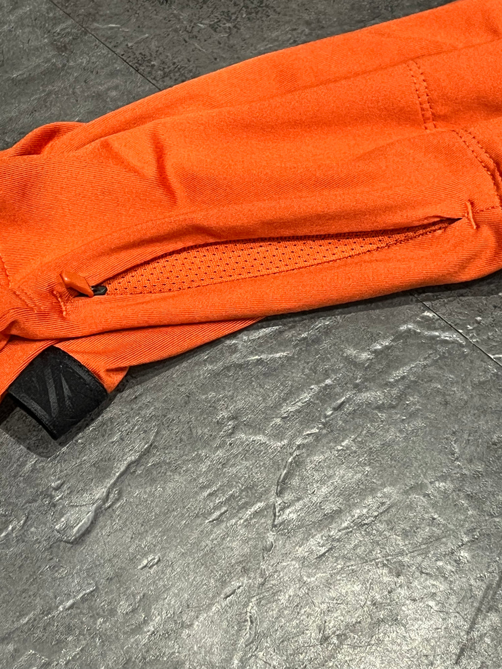 Fire Orange Nike Men’s Dri Fit Trail Element 1/2 Zip