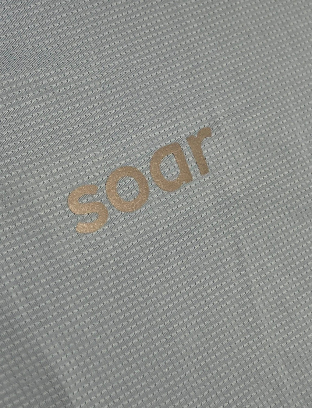 Blue & White SOAR Half Zip 2.0 Running T Shirt