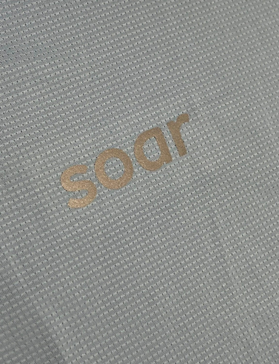 Blue & White SOAR Half Zip 2.0 Running T Shirt