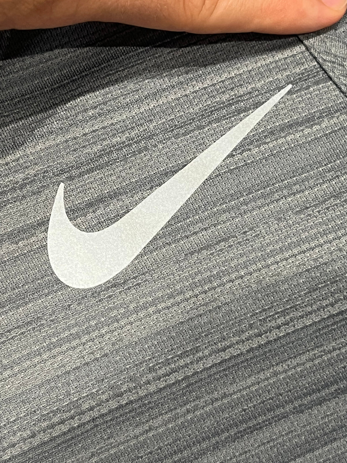 Grey Nike Men’s Dri Fit Miler Running Vest
