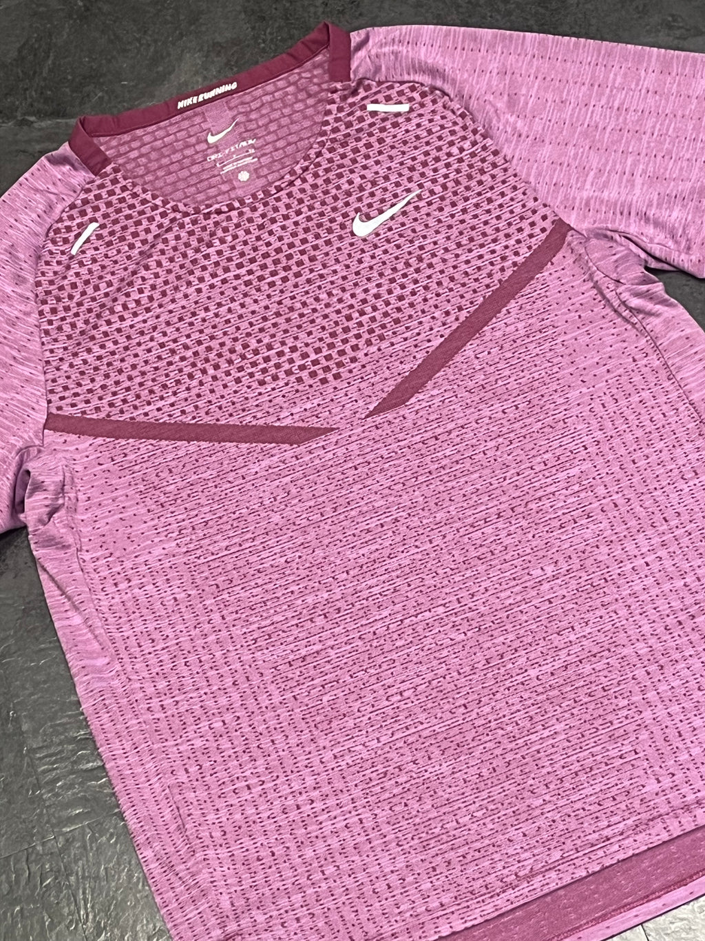 Purple/Pink Nike Men’s Dri Fit ADV Running T Shirt
