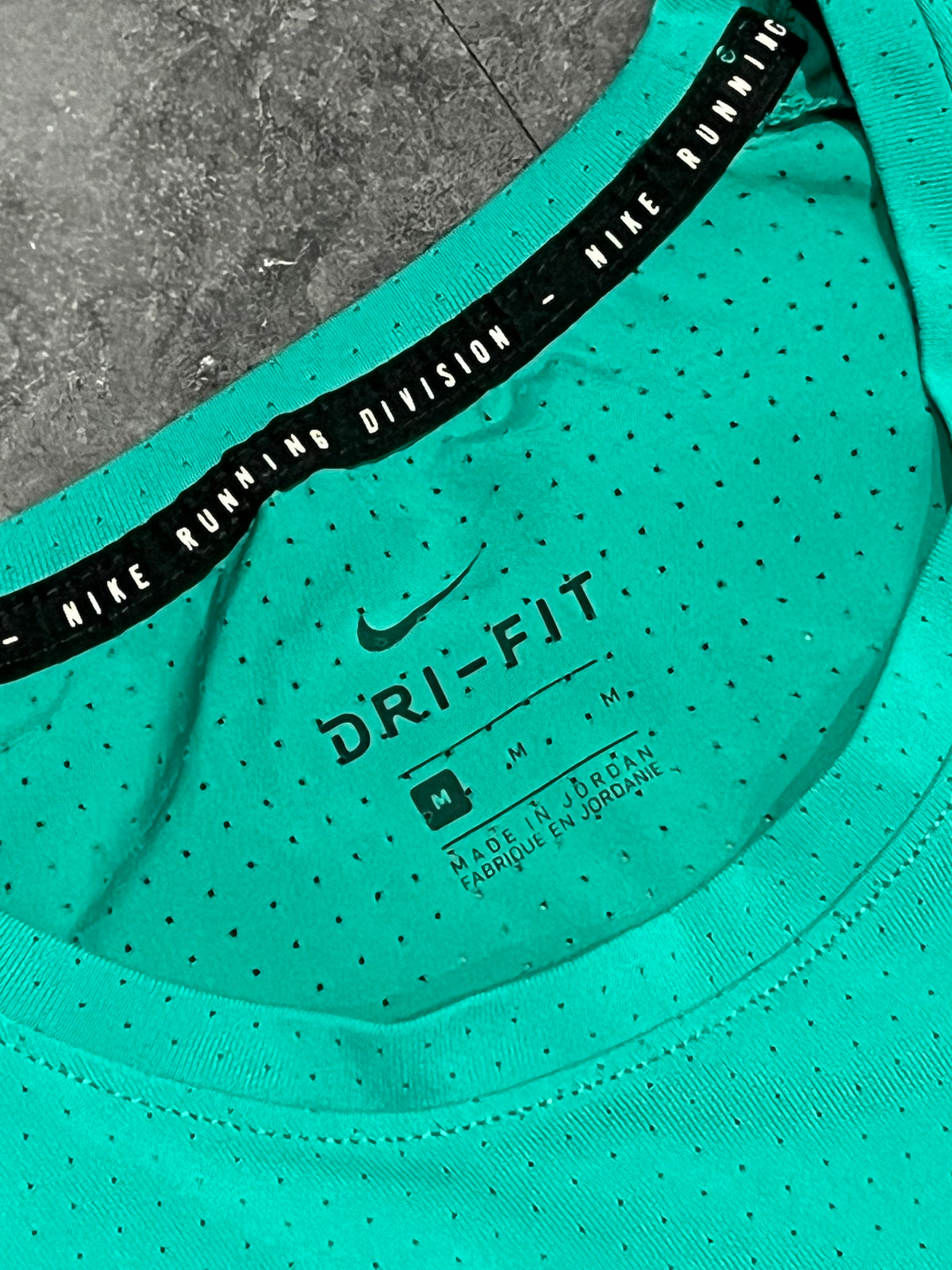 Emerald Green Nike Men’s Dri Fit Running Division T Shirt