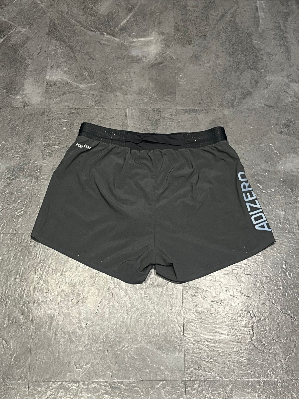 Black Adidas Men’s Adizero 3” Racing Split Shorts