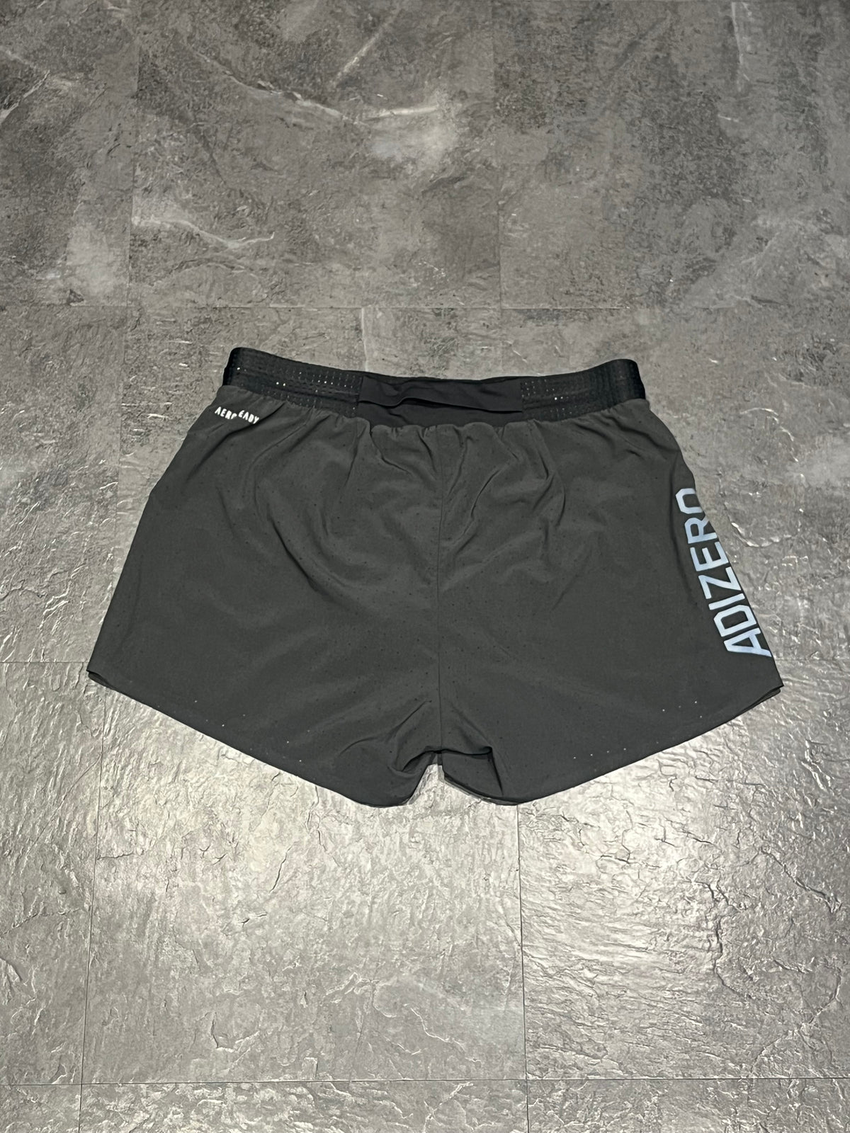 Black Adidas Men’s Adizero 3” Racing Split Shorts