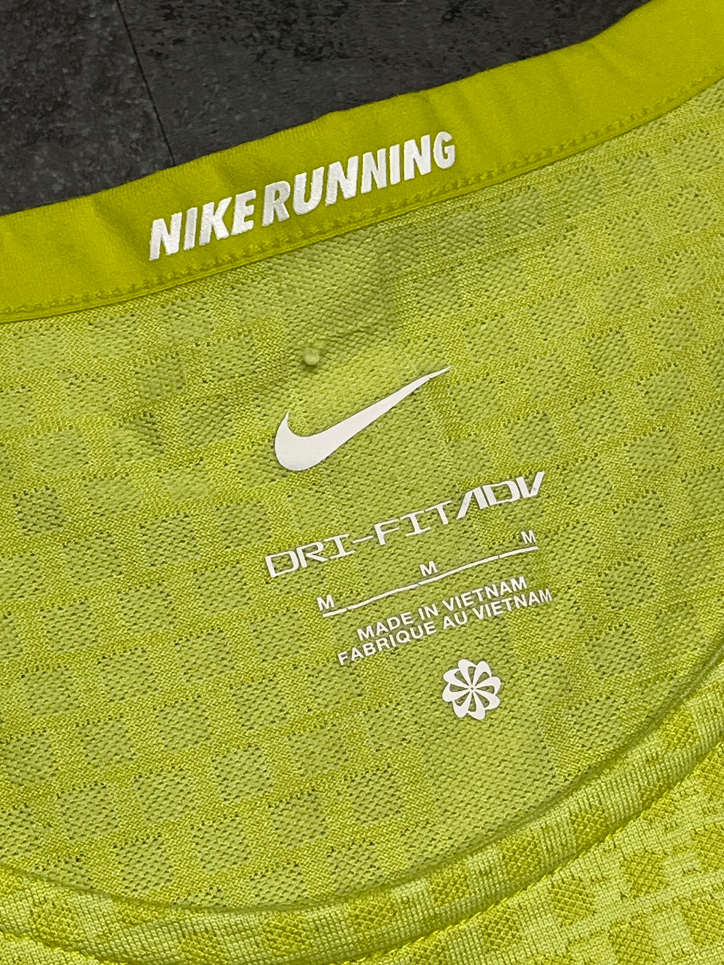 Lemon Nike Men’s Dri Fit ADV Running T Shirt