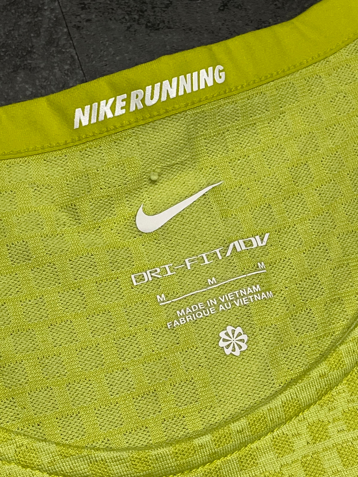 Lemon Nike Men’s Dri Fit ADV Running T Shirt