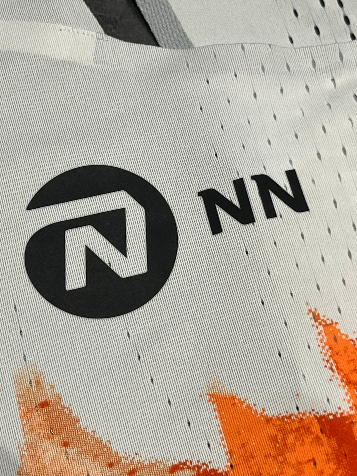Orange & White Nike Men’s Dri Fit ADV Aeroswift Team NN Singlet