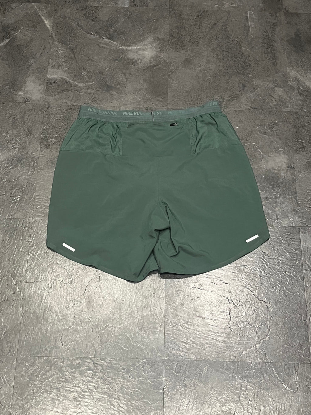 Forest Green Nike Men’s Dri Fit Flex Stride 7” Brief Lined Running Shorts