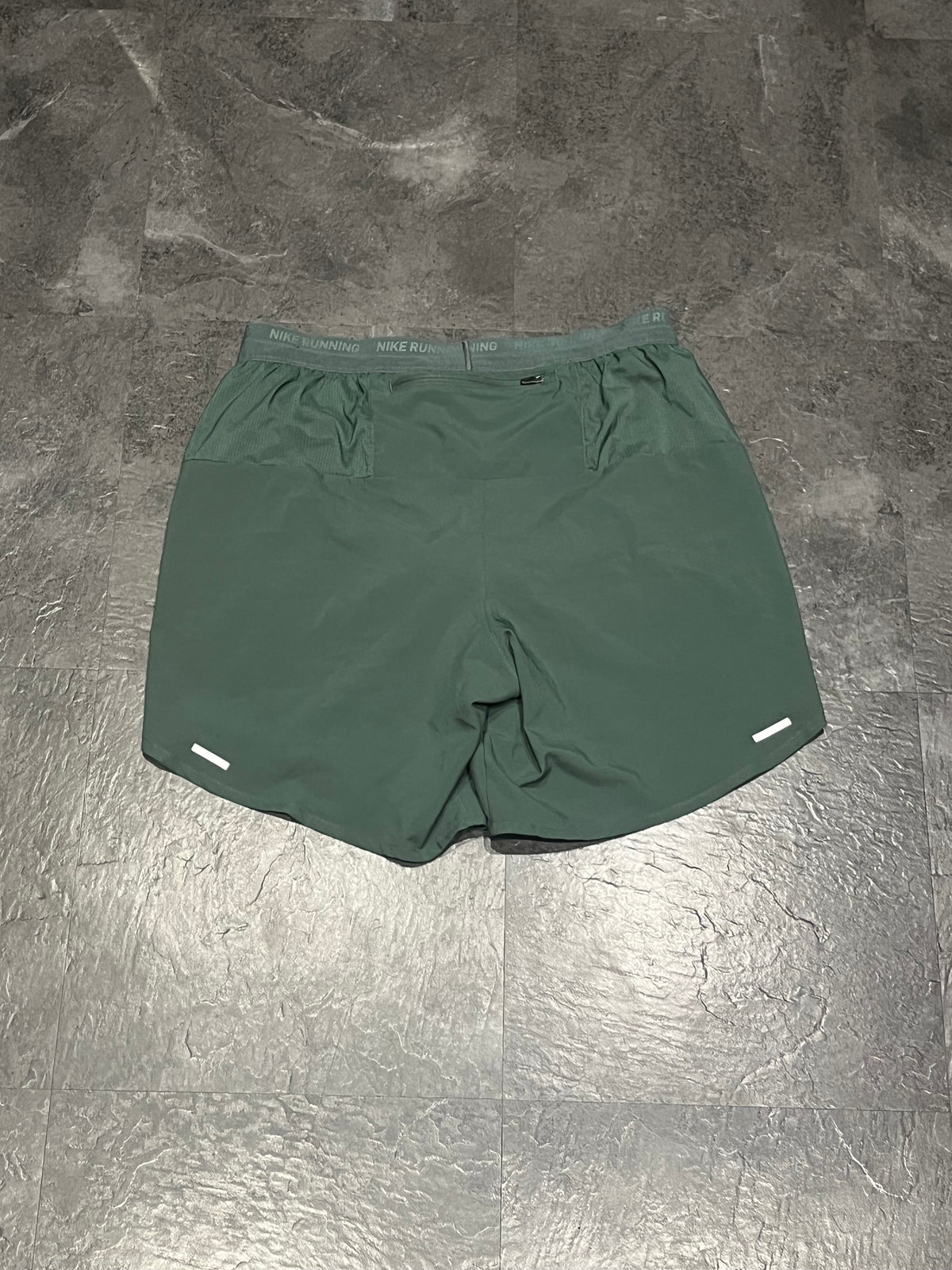 Forest Green Nike Men’s Dri Fit Flex Stride 7” Brief Lined Running Shorts