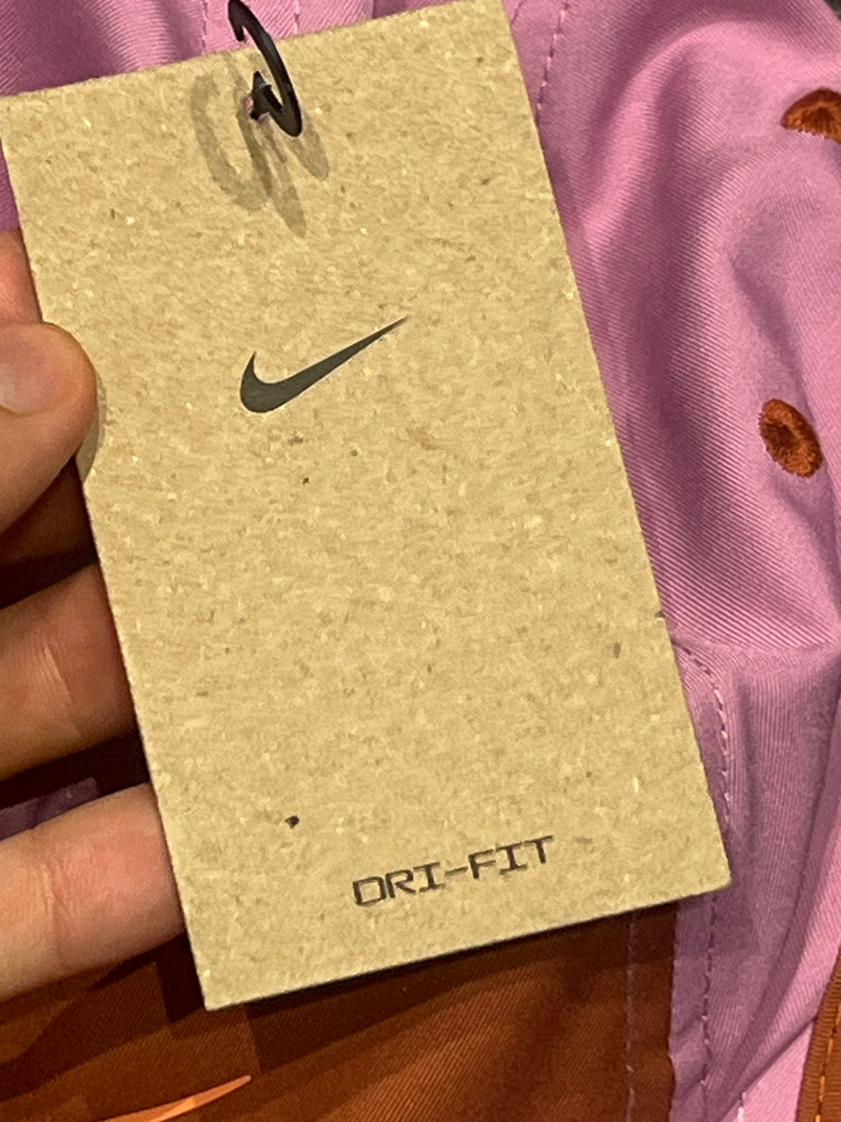 Light Magenta / Dusty Peach Nike Fly Unstructured Running Cap - Unisex